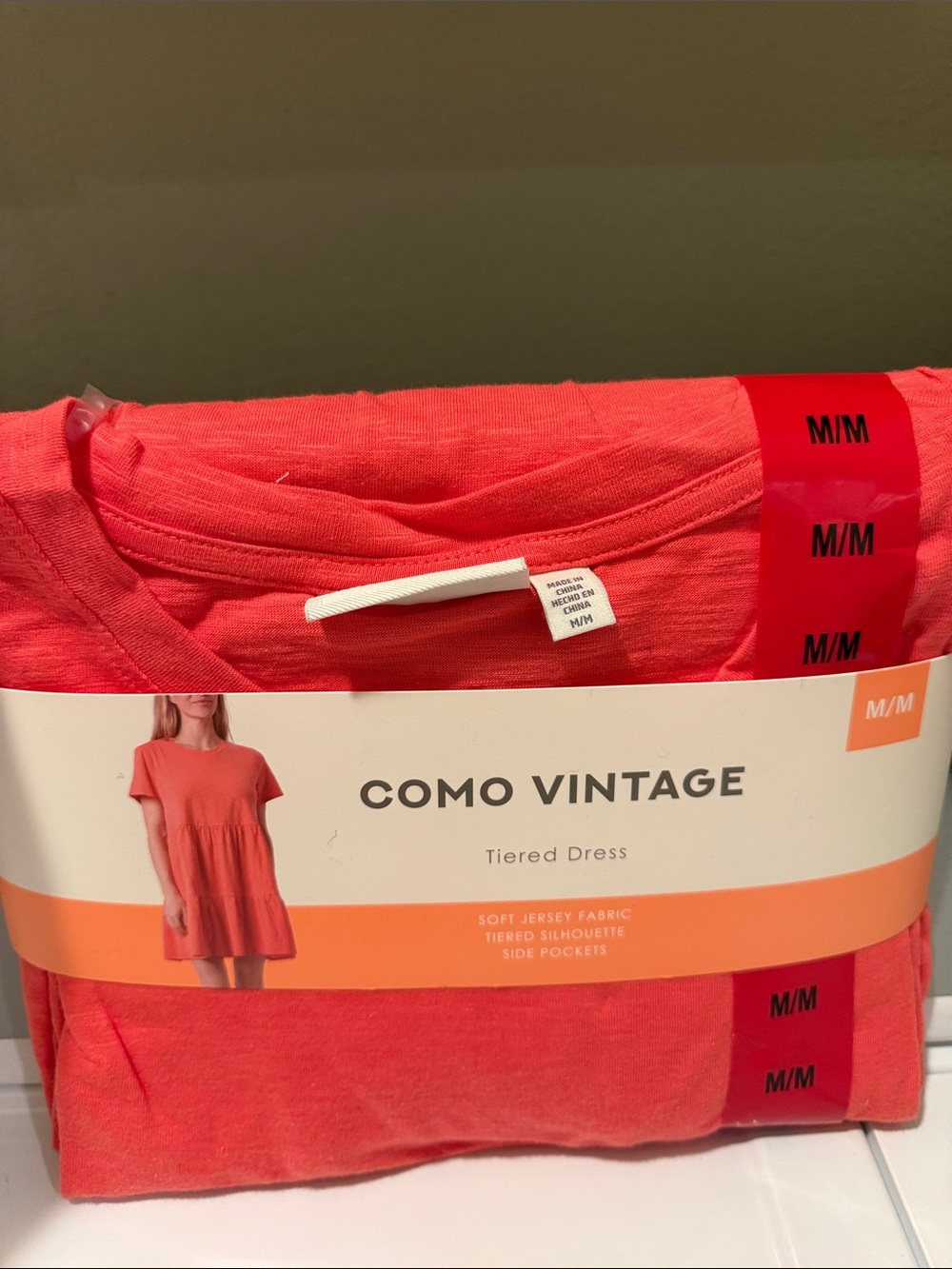 Como Vintage Tiered Dress - Picture 2 of 4